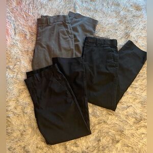 Bundle: 3 Express Suit Dress Pants - size 30